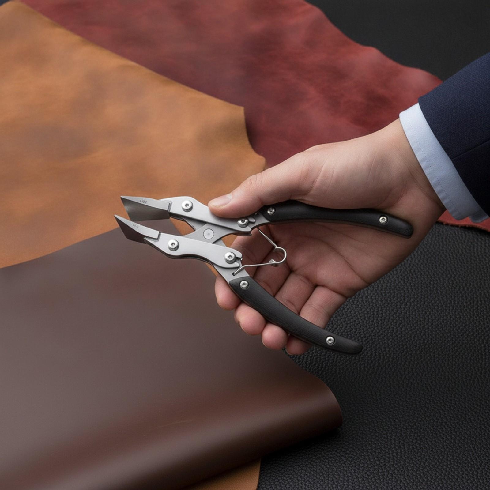 Flat Nose Pliers Leather Craft - Leatherwork Hand Press recension och pris