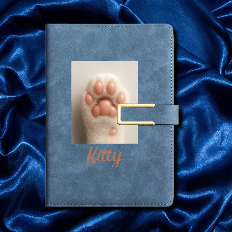 Faux Leather Notebook with Cus - Leather Work Diary Covers recension och pris